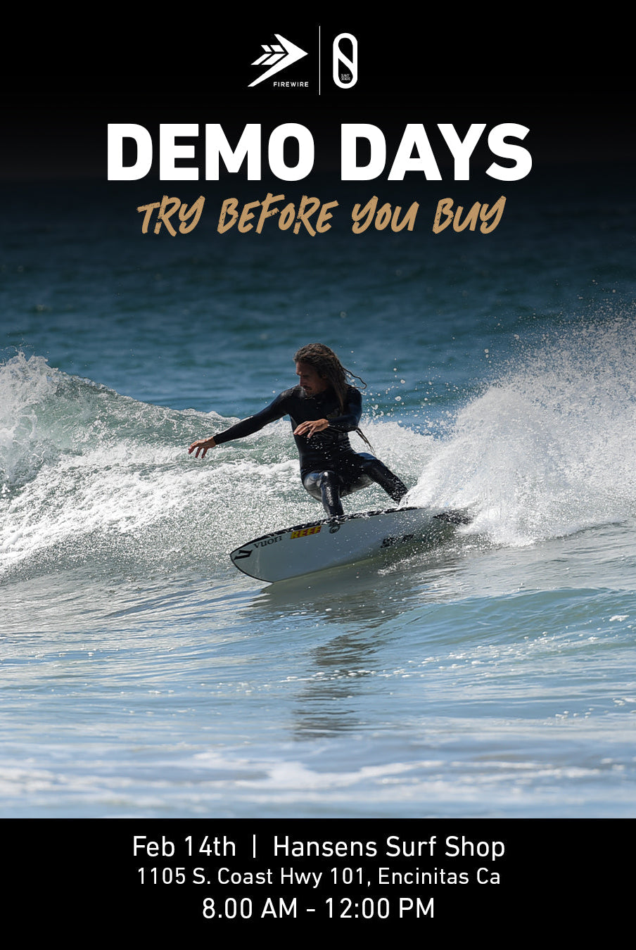 Try Before You Buy: Firewire Surfboards Demo!