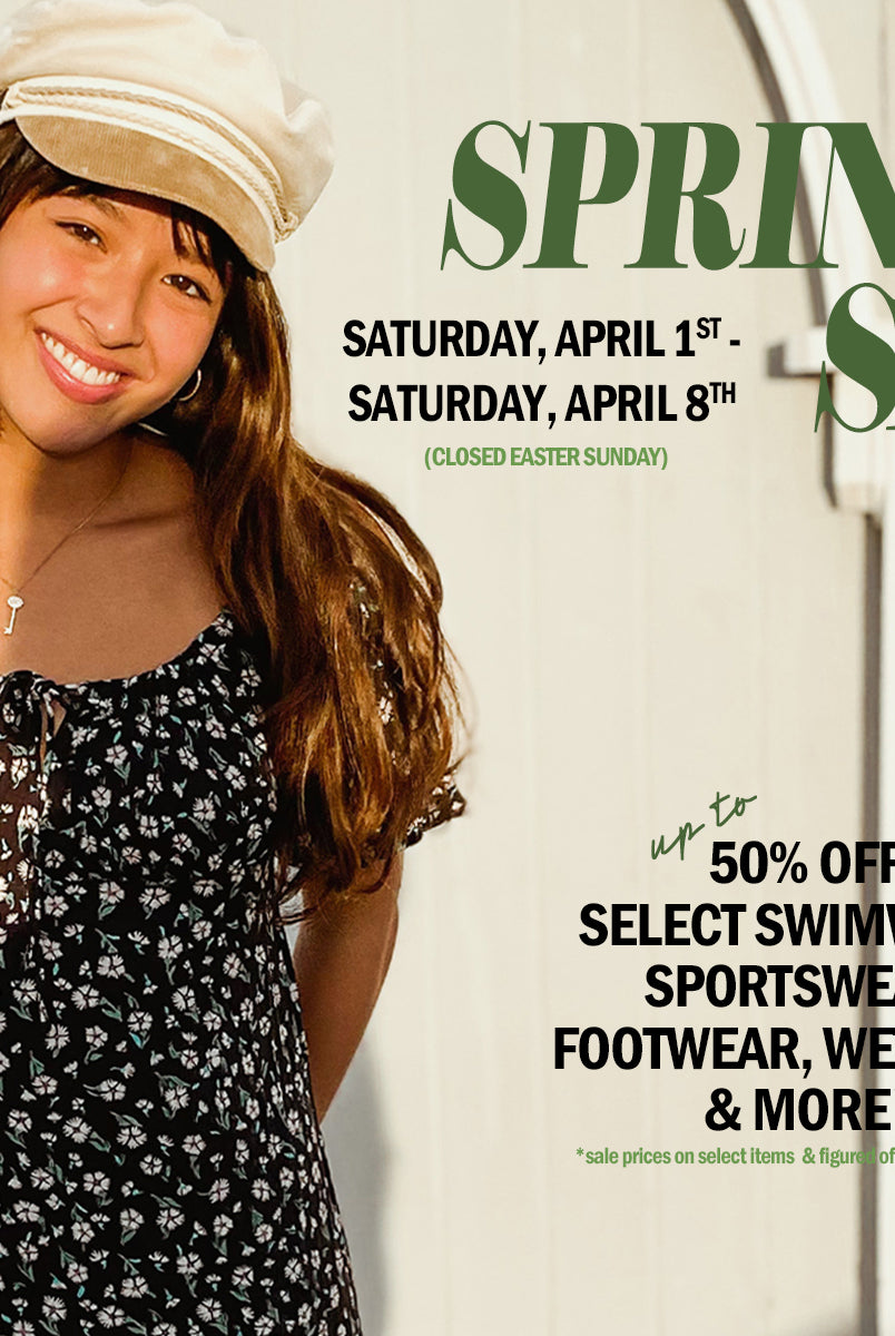 HANSEN'S ANNUAL SPRING SALE!