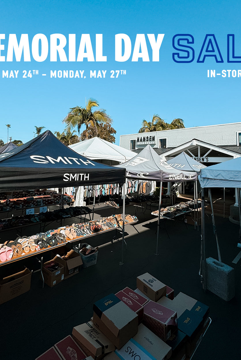 HANSEN'S MEMORIAL WEEKEND SALE