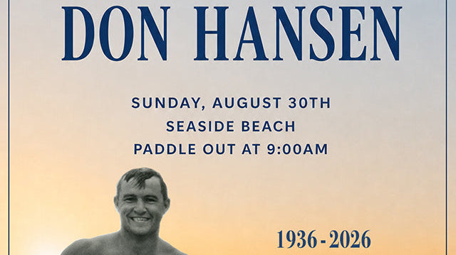 Don Hansen Paddle Out