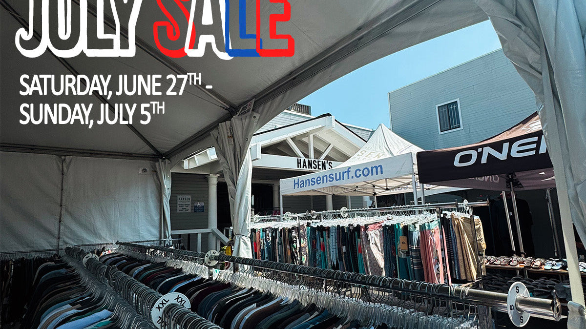 Hansen's Annual 4th gf July Tent Sale