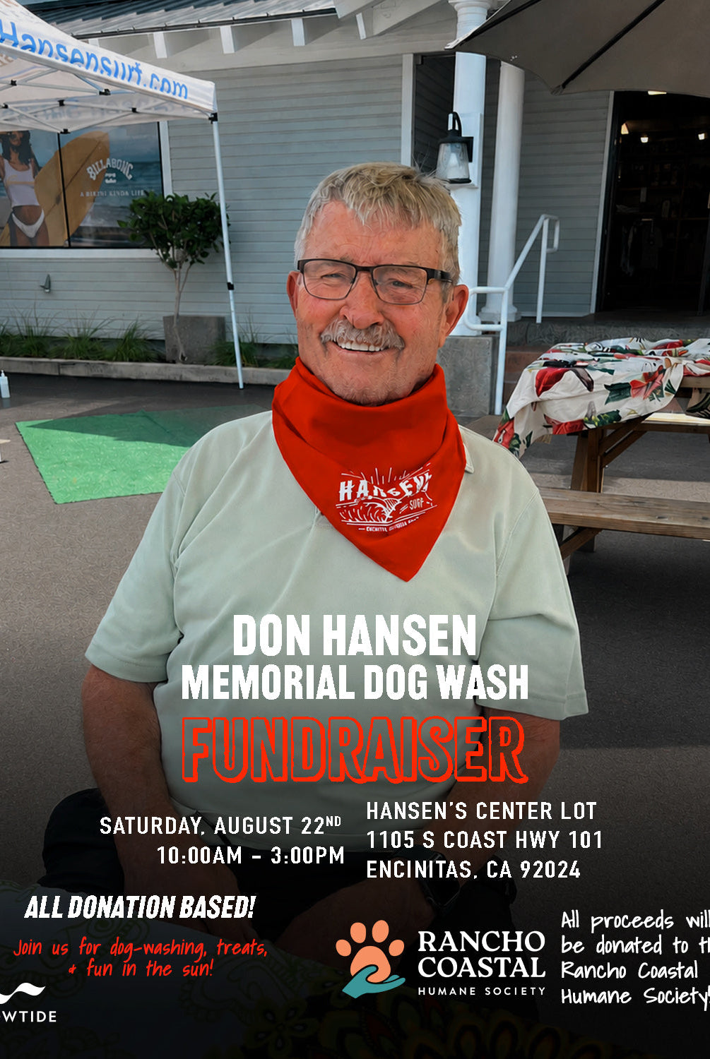 Don Hansen Memorial Dog Wash Fundraiser