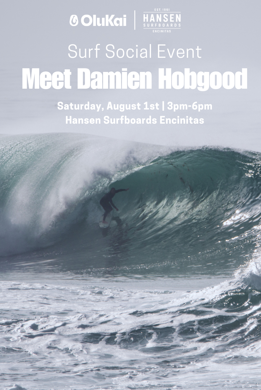Olukai Presents: Surf Social Night with Damien Hobgood