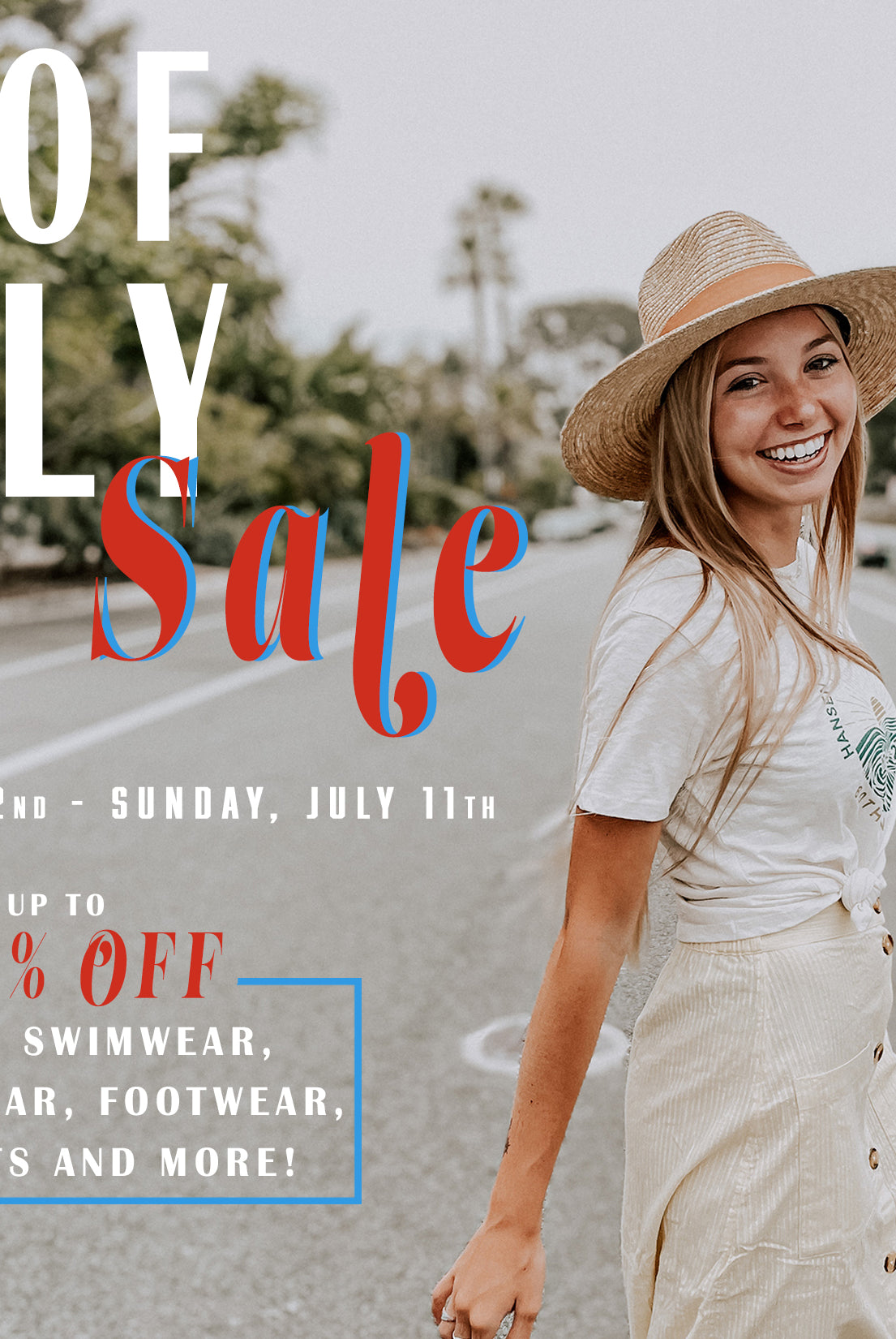 HANSEN'S ANNUAL 4TH OF JULY SALE!