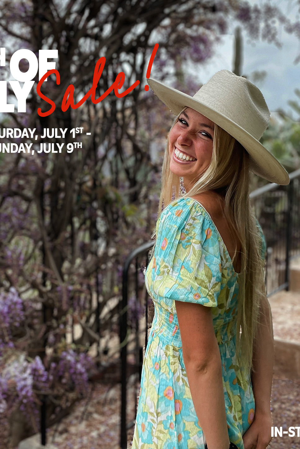 HANSEN'S ANNUAL 4TH OF JULY TENT SALE!
