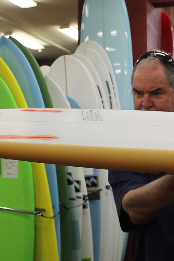 Rusty Preisendorfer's New 2016 Model the "Muffin Top" Surfboard