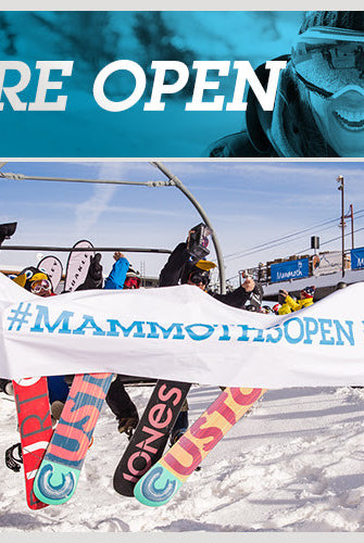 Mammoth Opened Yesterday and They Sure Had Fun