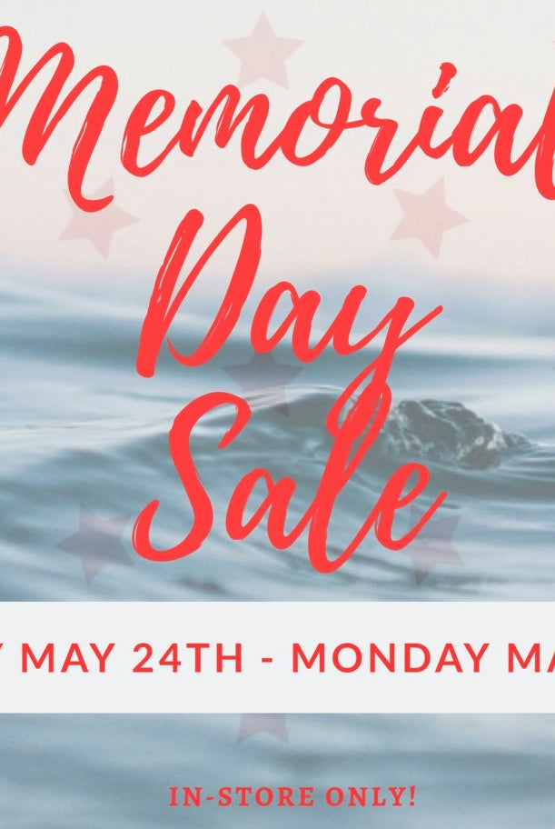 Memorial Day Sale 2019