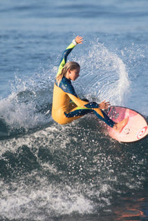Hansens Team Rider Alyssa Spencer at Trestles