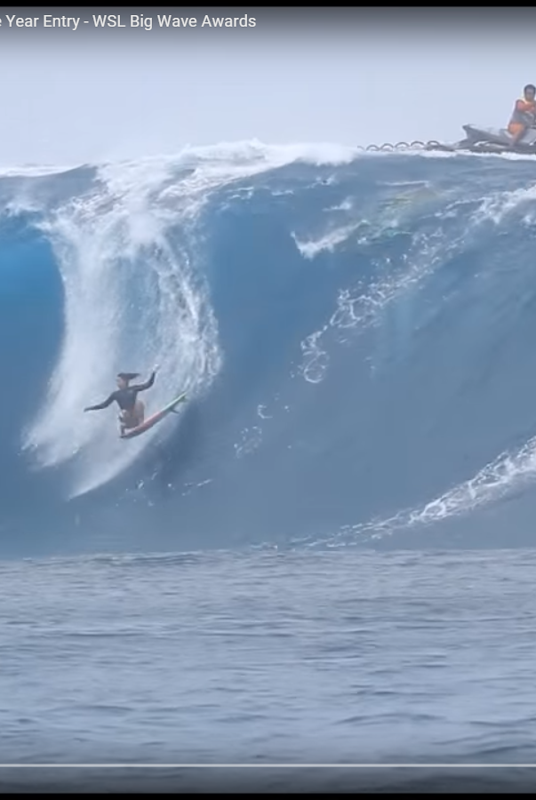 Step Offs at Teahupoo Are Dangerous - This One Didn't Go Well