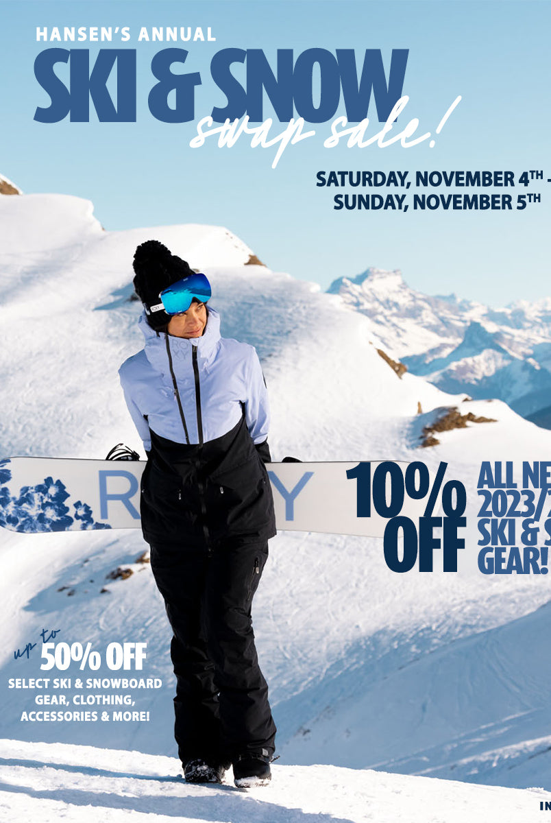HANSEN'S ANNUAL SKI & SNOW SWAP SALE