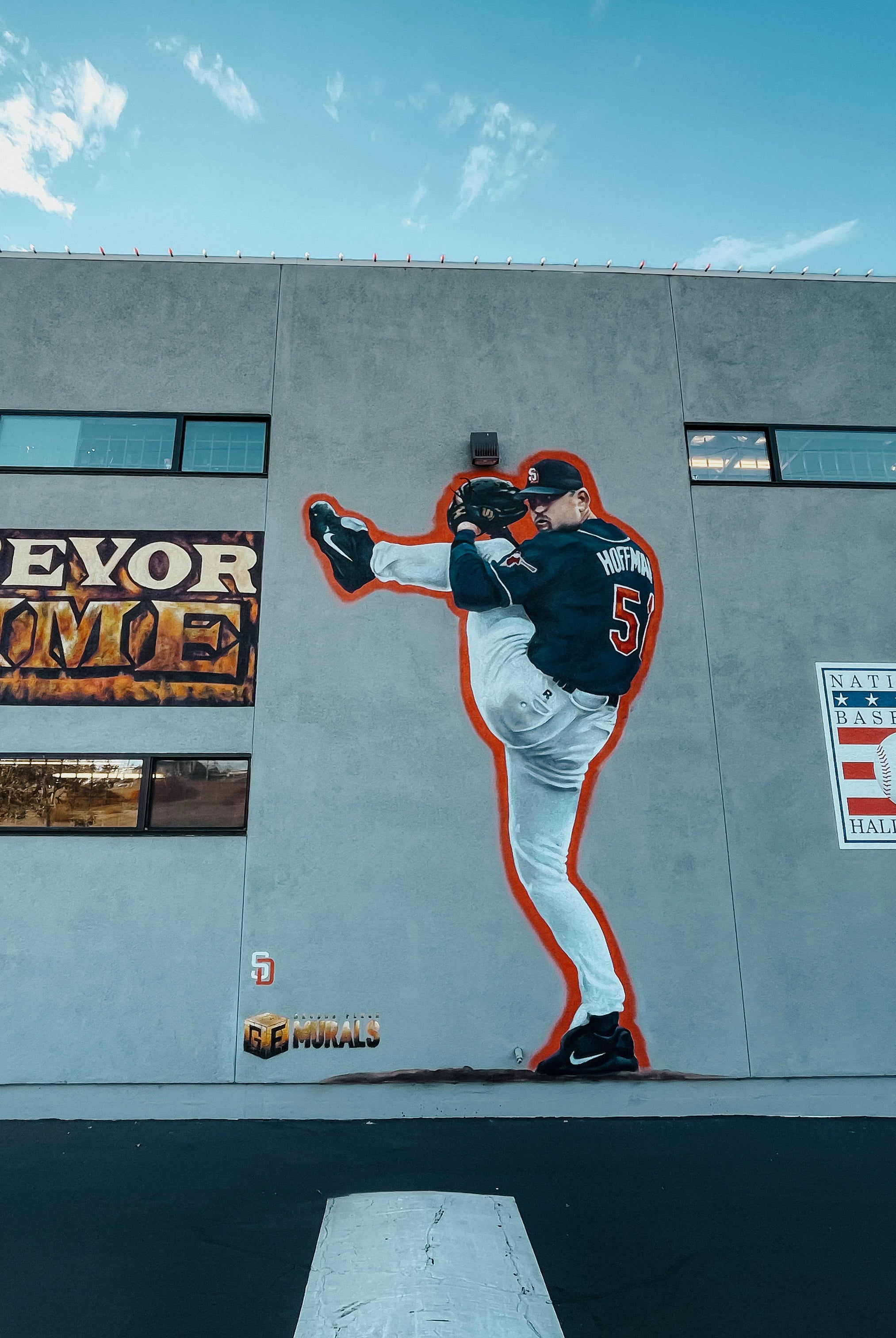 TREVOR HOFFMAN MURAL