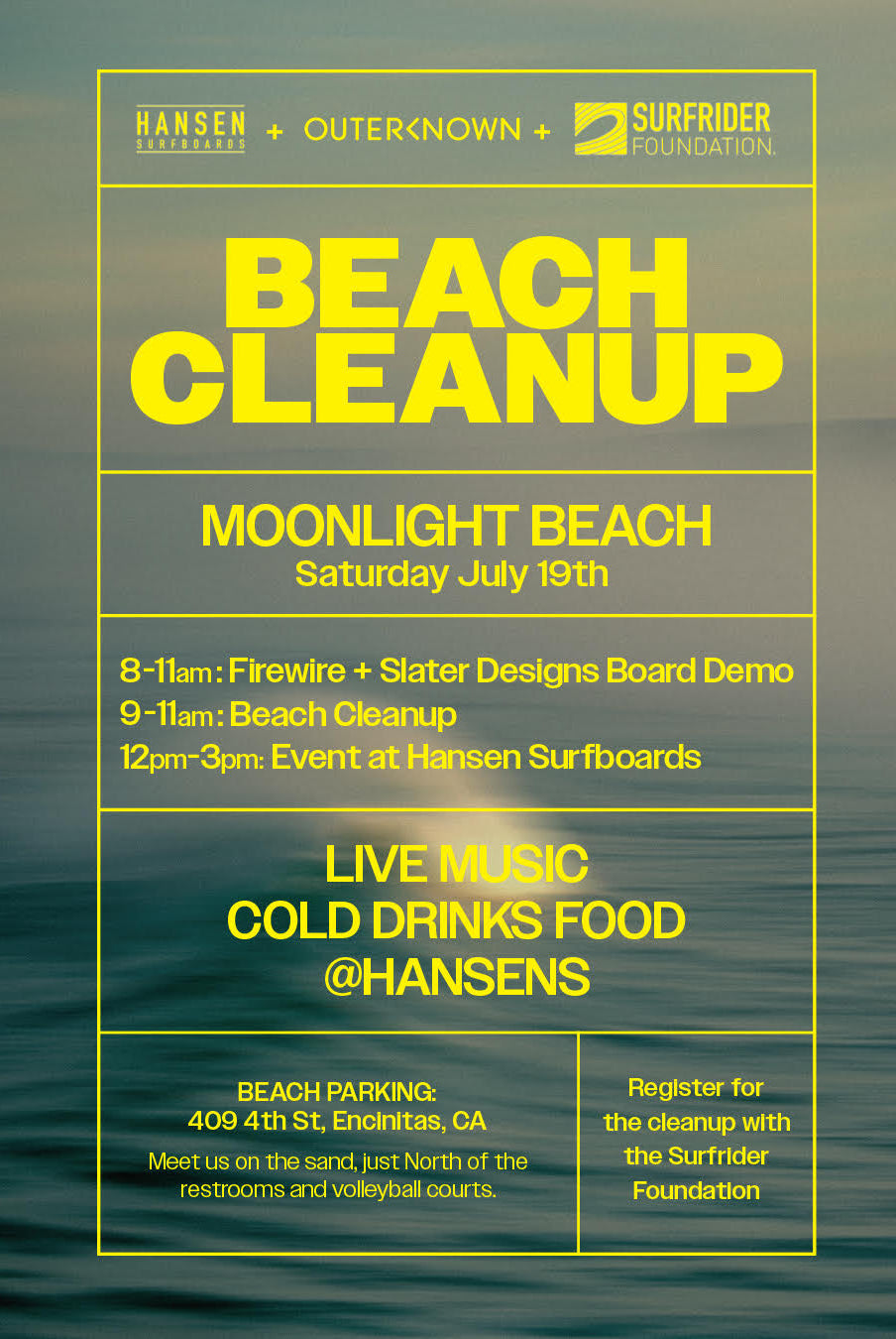 Outerknown Beach Clean-up & After Party!