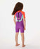 Rip Curl Kids Wetsuits Groms Omega Back Zip Springsuit