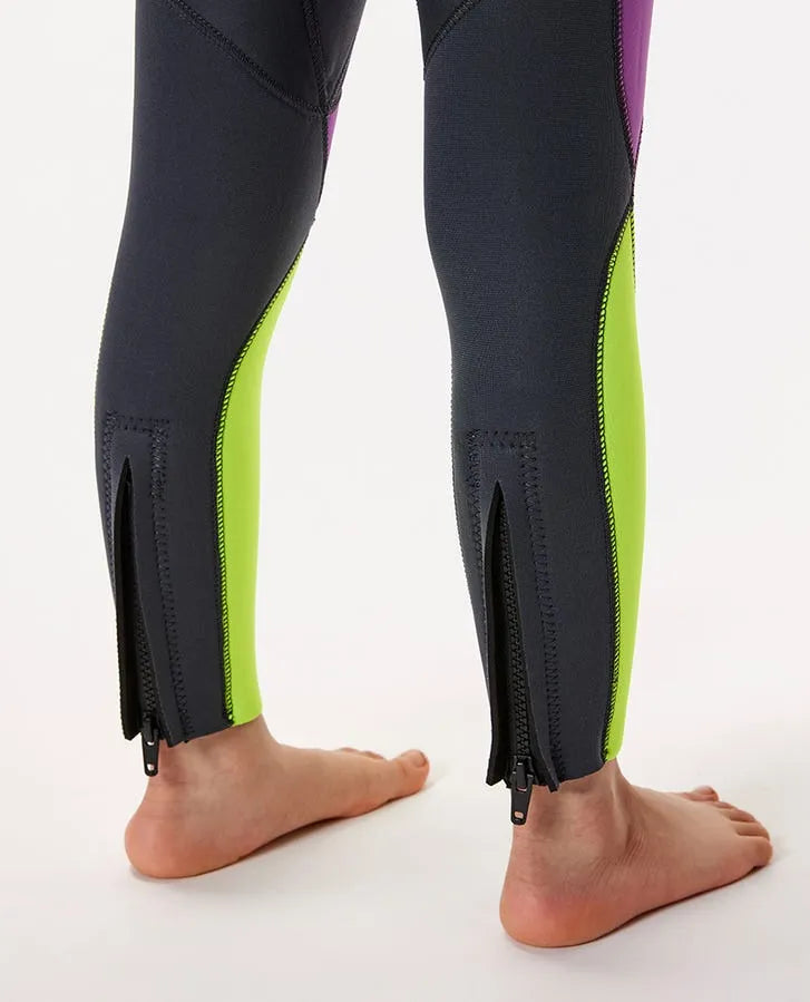 Rip Curl Kids Wetsuits Groms Omega 4/3 Back Zip Fullsuit