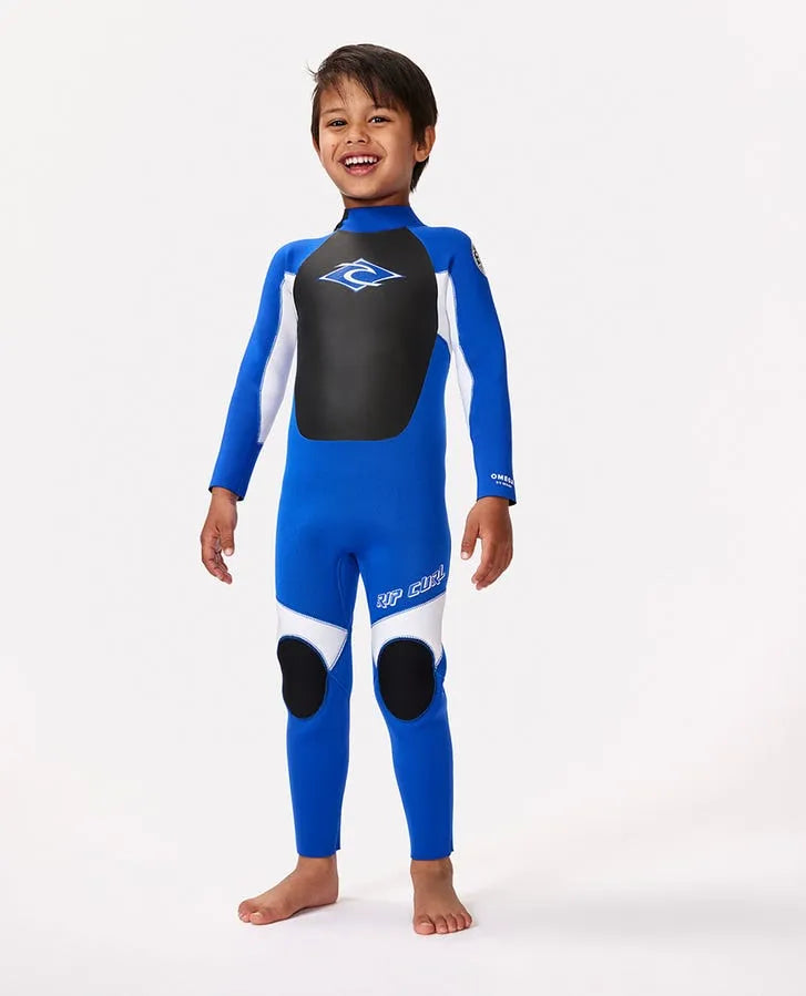 Rip Curl Kids Wetsuits Groms Omega 4/3 Back Zip Fullsuit