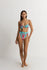 Rhythm Womens Bikini Top Inferna Floral Bandeau