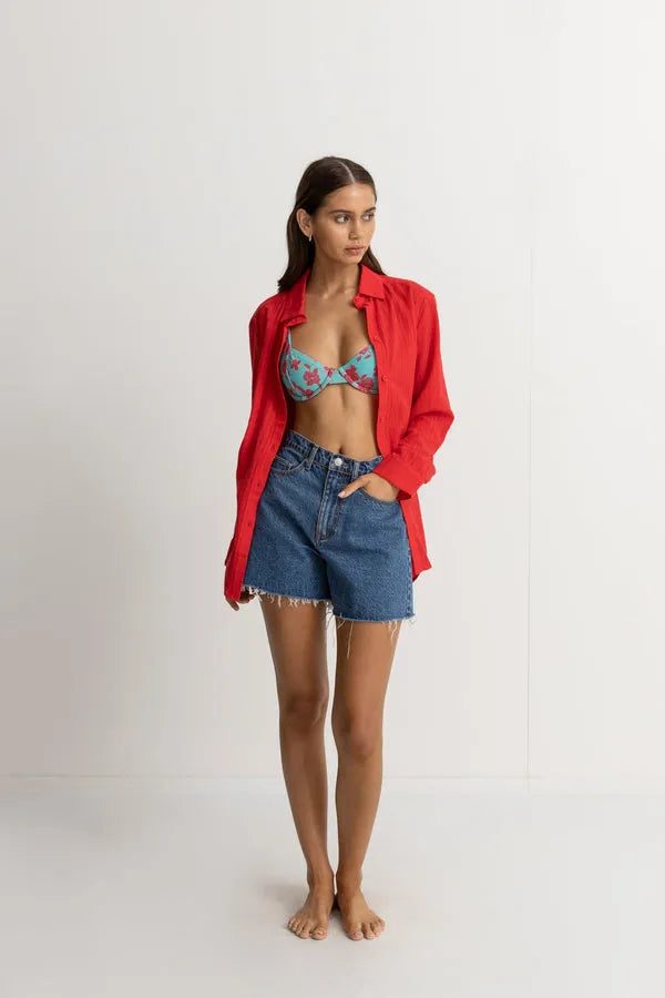Rhythm Womens Shirt Inferna Beach