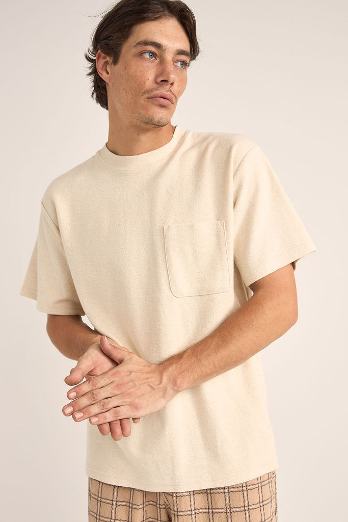 Rhythm Mens Shirt Vintage Terry