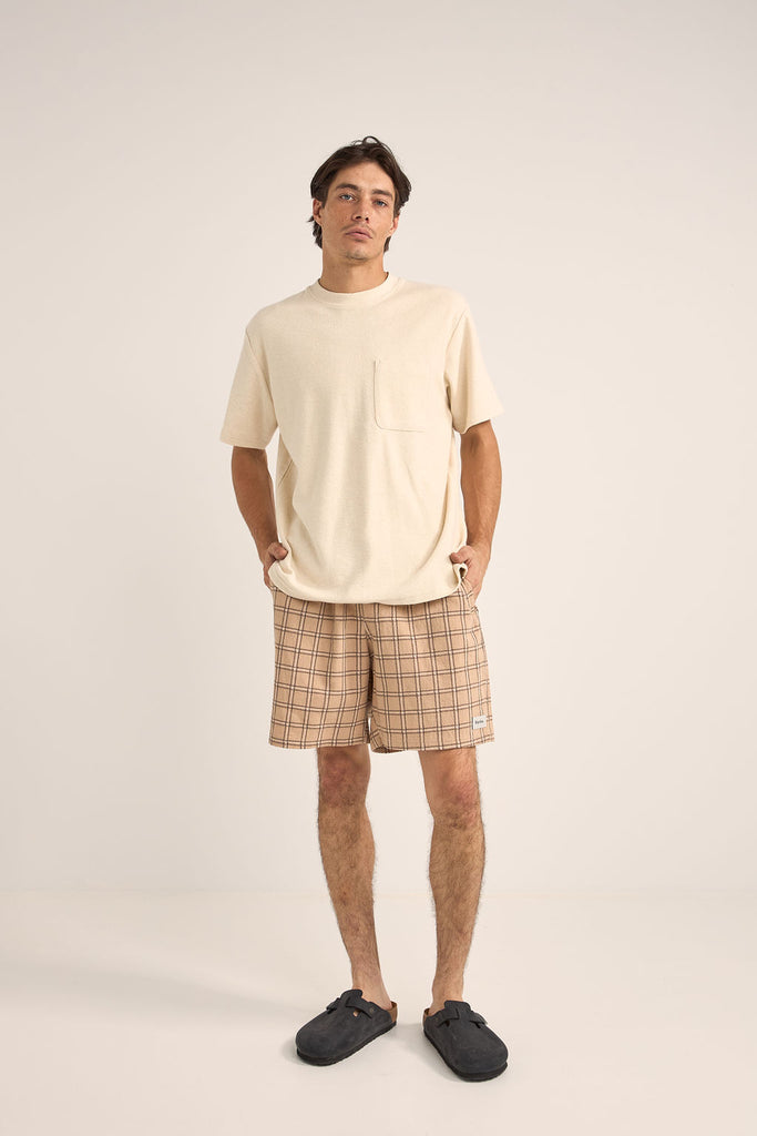 Rhythm Mens Shirt Vintage Terry