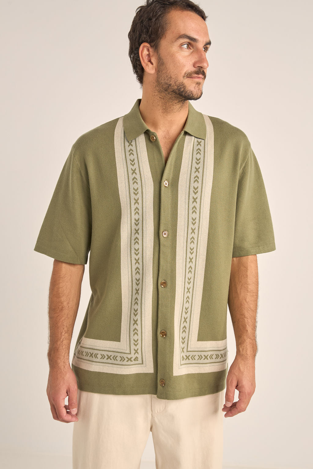 Rhythm Mens Knit Loma Knitted