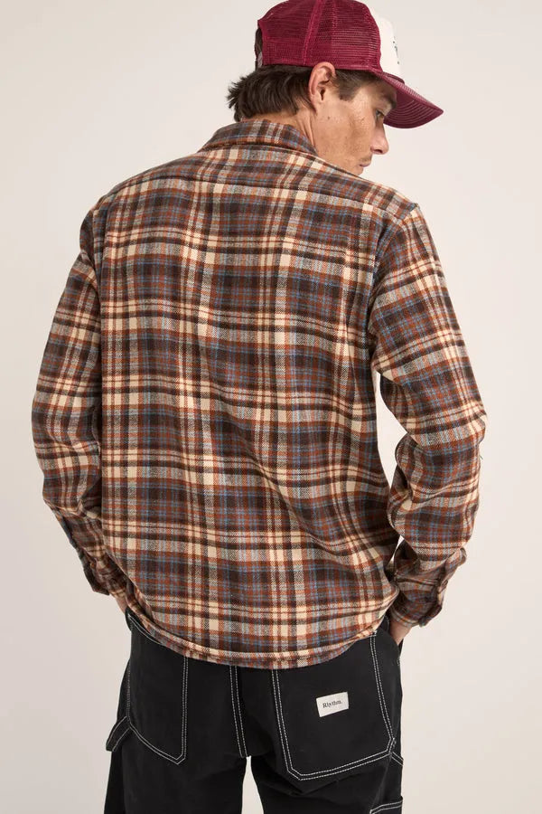 Rhythm Mens Shirt Albert Check