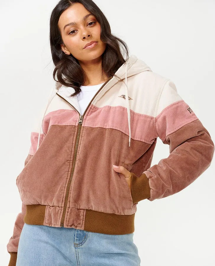 Rip Curl Womens Jacket Hibiscus Heat Cord