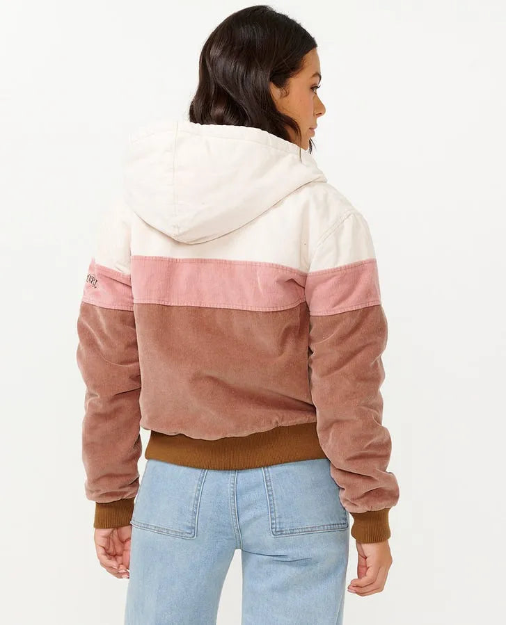 Rip Curl Womens Jacket Hibiscus Heat Cord