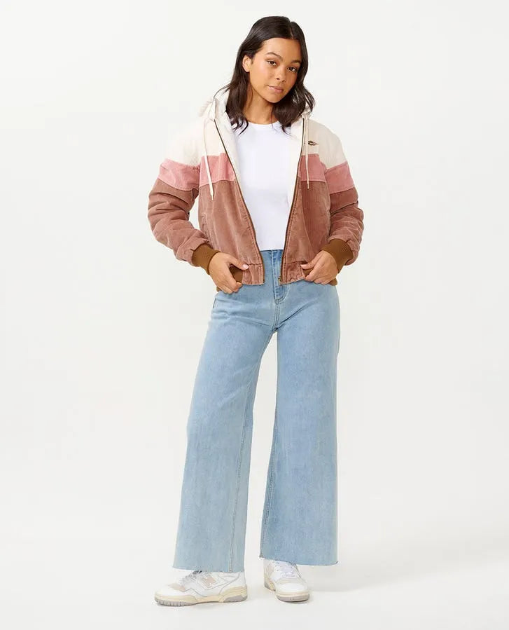 Rip Curl Womens Jacket Hibiscus Heat Cord