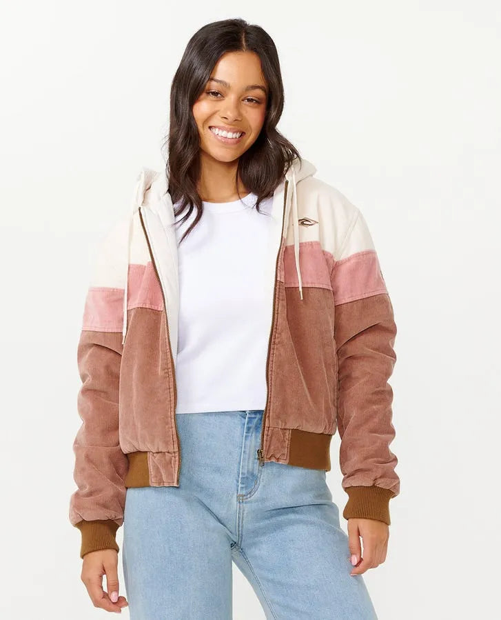 Rip Curl Womens Jacket Hibiscus Heat Cord