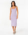 Rip Curl Womens Dress Bobbi Stripe Midi