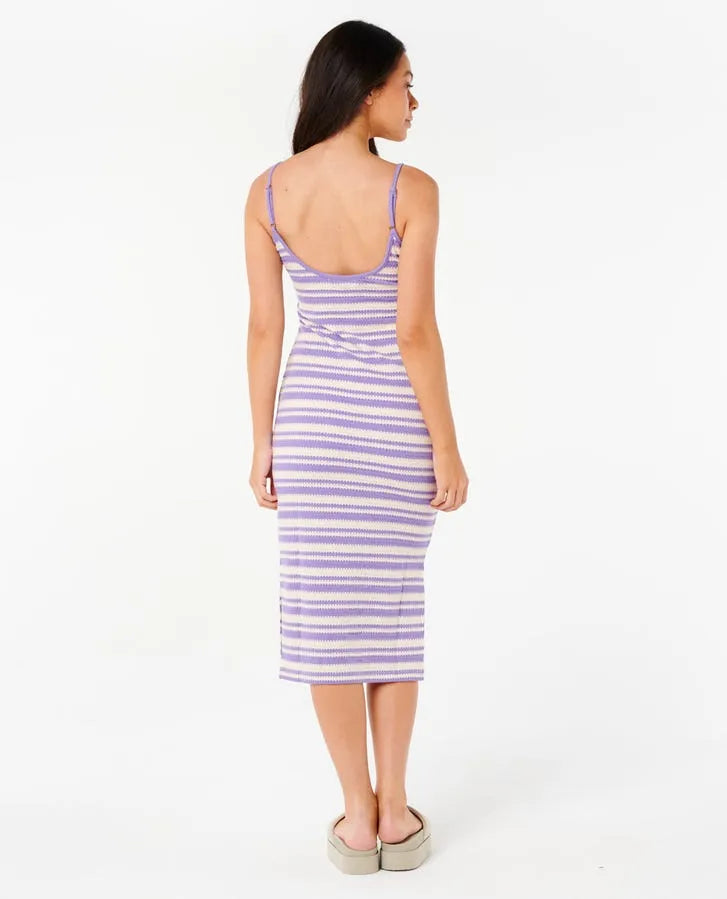 Rip Curl Womens Dress Bobbi Stripe Midi