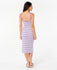 Rip Curl Womens Dress Bobbi Stripe Midi