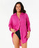 Rip Curl Womens Shirt Premium Linen Long Sleeve Button Through
