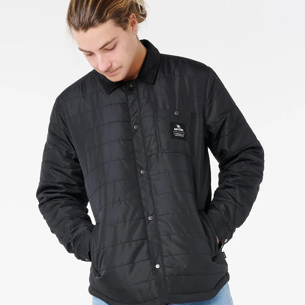 Rip Curl Mens Jacket Coastal Quilted