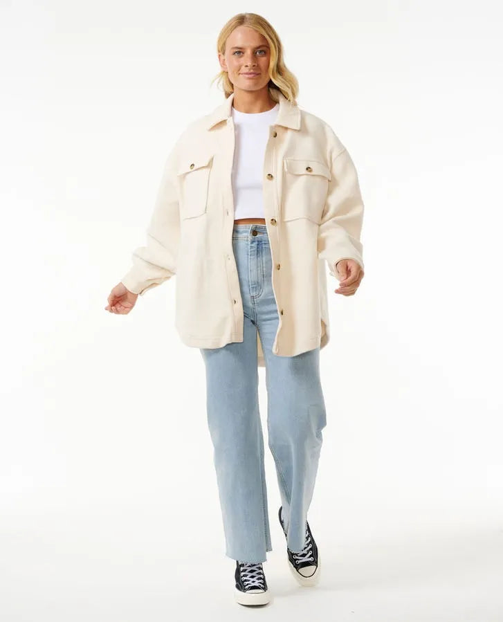 Rip Curl Womens High Tide Fleece Shacket