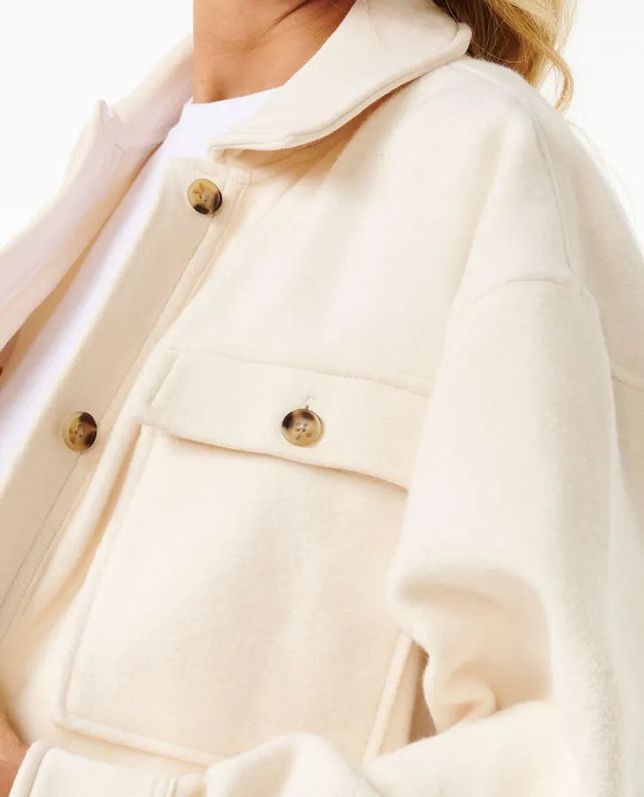 Rip Curl Womens High Tide Fleece Shacket