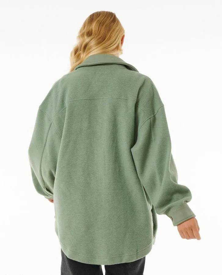 Rip Curl Womens High Tide Fleece Shacket