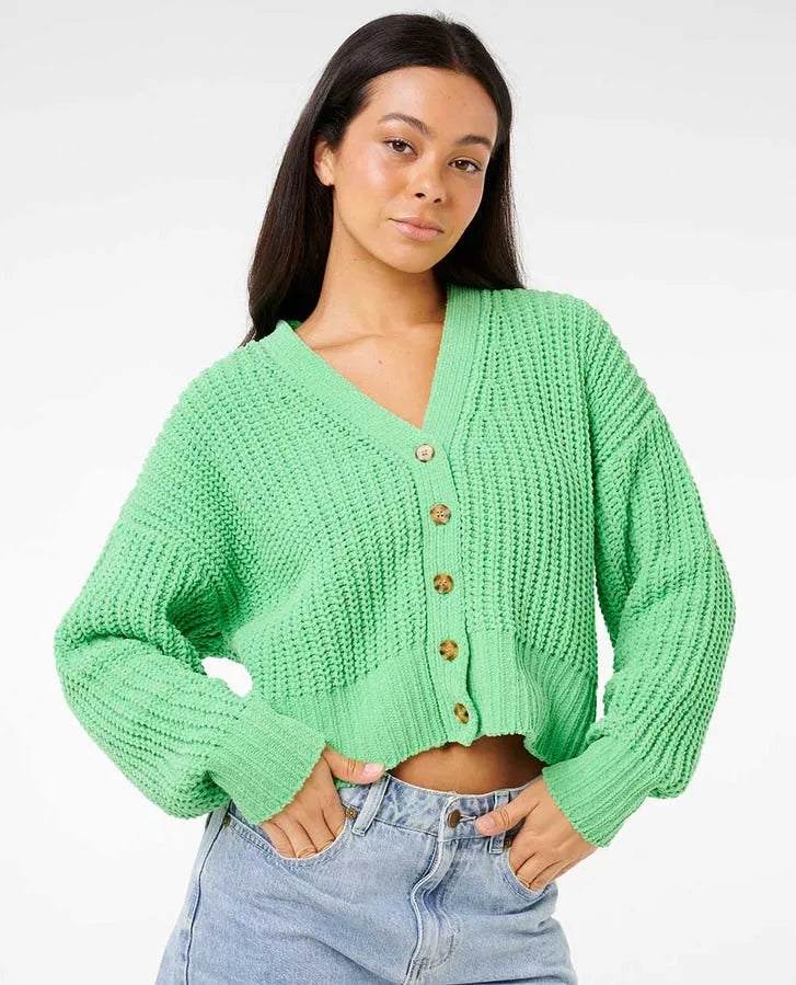 Rip Curl Womens Sweater Neon Isles Cardigan