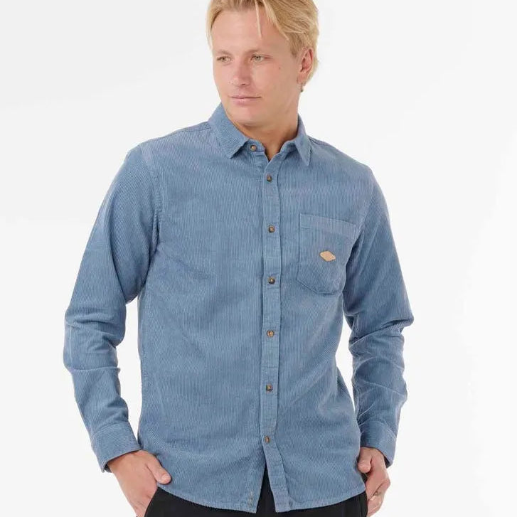Rip Curl Mens Shirt Classic Surf Cord Long Sleeve