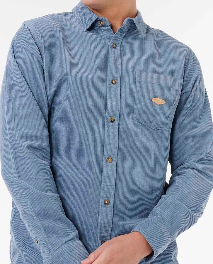Rip Curl Mens Shirt Classic Surf Cord Long Sleeve