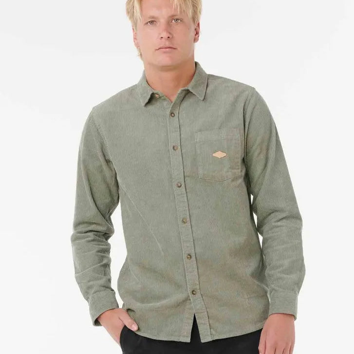 Rip Curl Mens Shirt Classic Surf Cord Long Sleeve