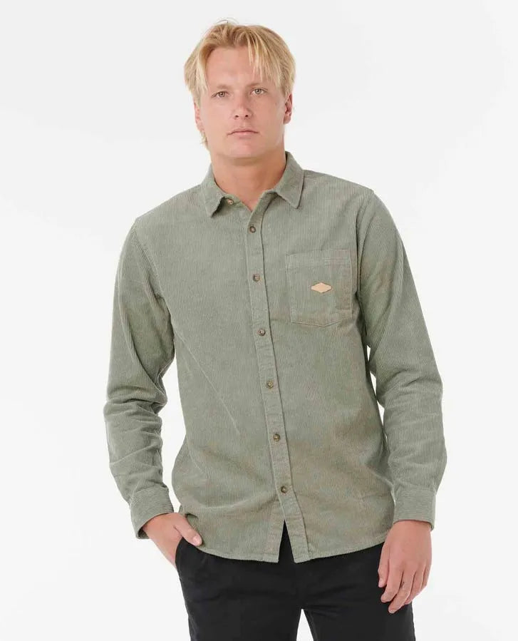 Rip Curl Mens Shirt Classic Surf Cord Long Sleeve
