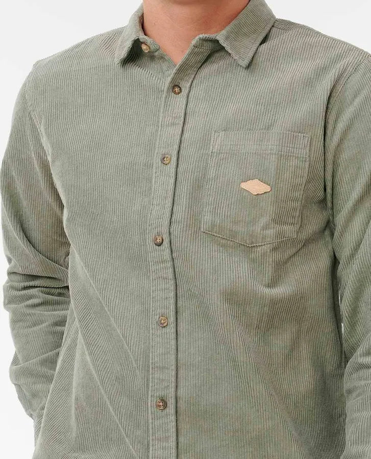Rip Curl Mens Shirt Classic Surf Cord Long Sleeve