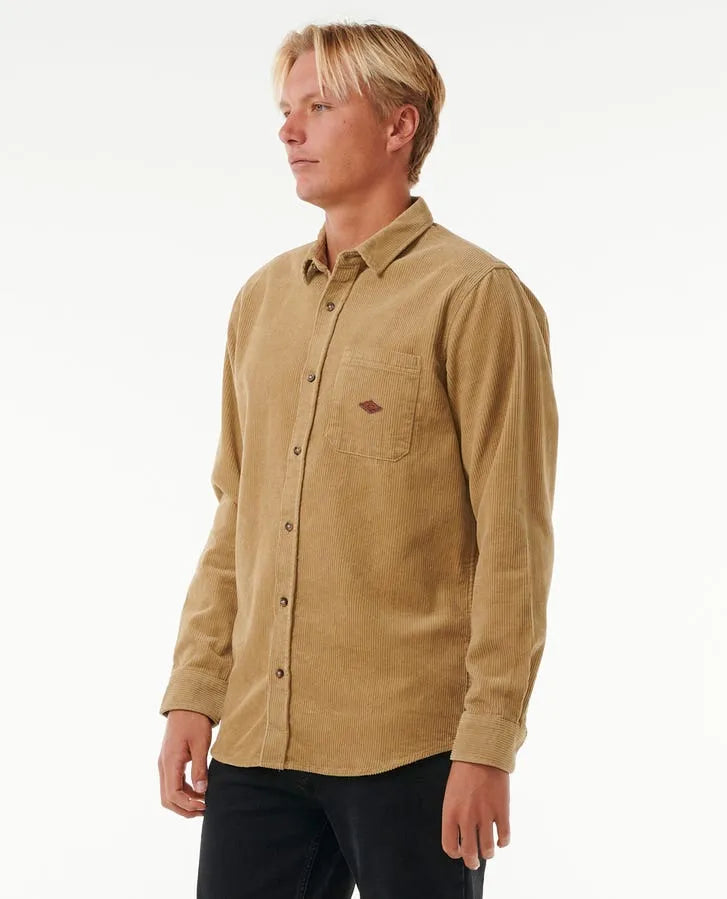 Rip Curl Mens Shirt Classic Surf Cord Long Sleeve