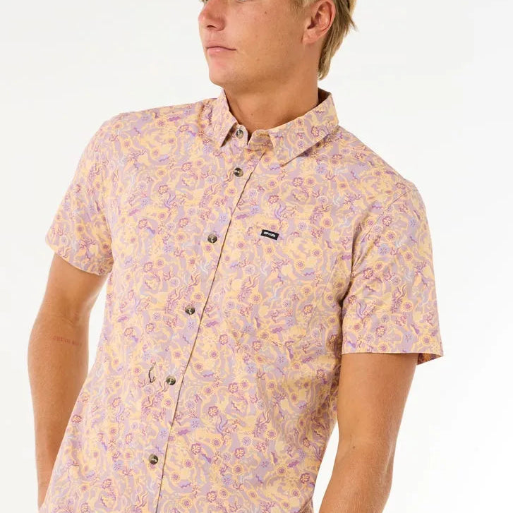 Rip Curl Mens Woven Floral Reef