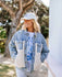 Rip Curl Womens Jacket Cruisin' Sherpa Denim