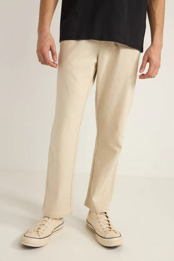 Rhythm Mens Pants Linen Jam