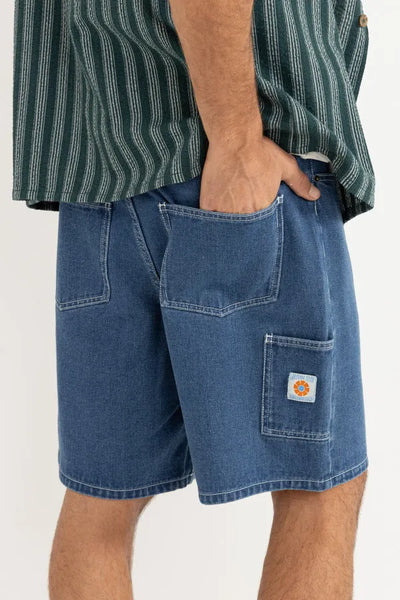 Rhythm Mens Shorts Toby Denim