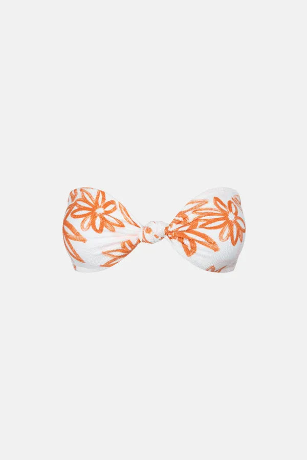 Rhythm Womens Bikini Top Sanctuary Floral Knotted Bandeau
